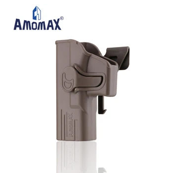 Promoção canhoto estojo |AMOMAX Nível II estojo de ajuste para o Glock 19/ 23 /32; FDE cor| AM-G19G2LF